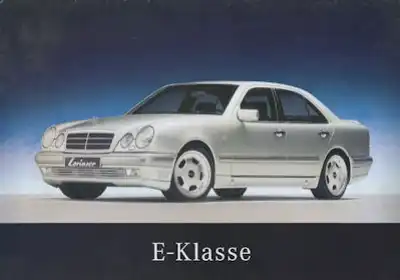 Mercedes-Benz Lorinser E-Klasse W 210 Prospekt 1998