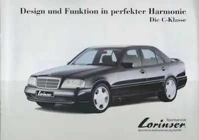 Mercedes-Benz Lorinser W 202 Prospekt 1993