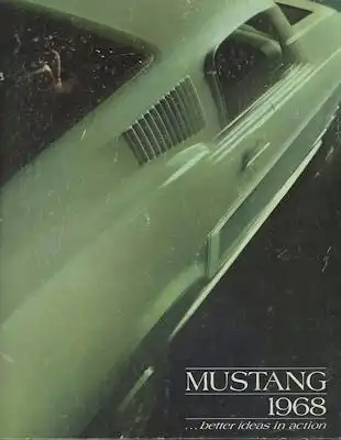 Ford Mustang Prospekt 1968