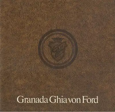 Ford Granada Ghia Prospekt 1.1974