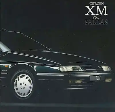 Citroen XM V 6.24 Pallas Prospekt 12.1991