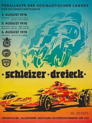 Programm 45. Schleizer Dreieck-Rennen 4.8.1978