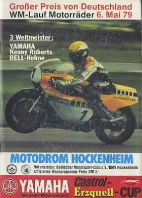 Programm Hockenheimring 6.5.1979