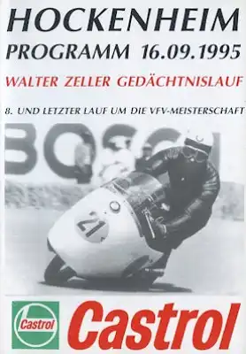 Programm Hockenheimring 16.9.1995