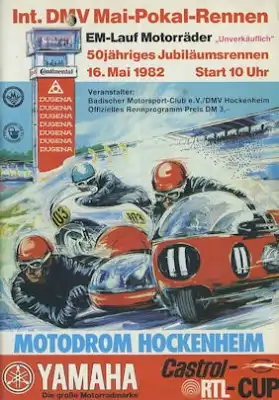 Programm Hockenheimring 4.5.1980