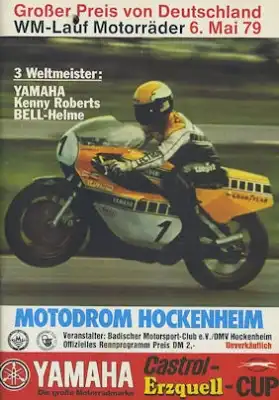 Programm Hockenheimring 6.5.1979