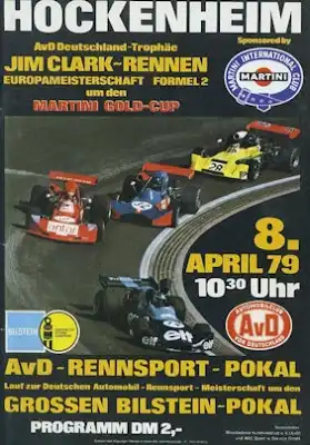 Programm Hockenheimring 8.4.1979