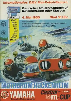 Programm Hockenheimring 4.5.1980