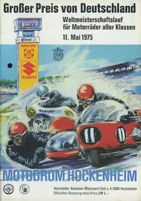 Programm Hockenheimring 11.5.1975