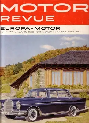 Motor Revue Nr.44 4.1962