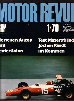 Motor Revue Nr.73 1.1970