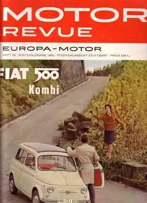 Motor Revue Nr.36 4.1960
