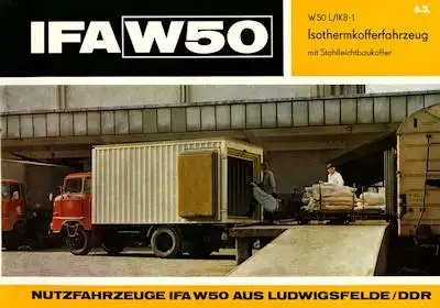IFA W 50 L/IKB-1 Prospekt 1973