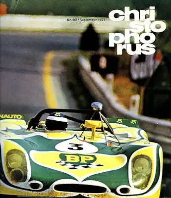 Porsche Christophorus 1971 Nr. 112