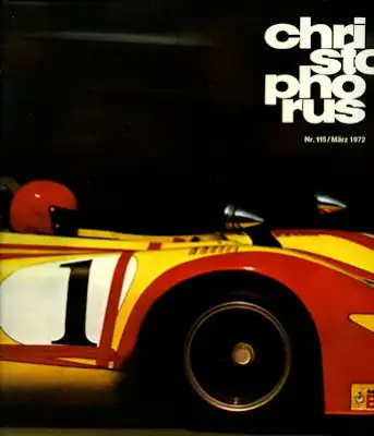Porsche Christophorus 1972 Nr. 115