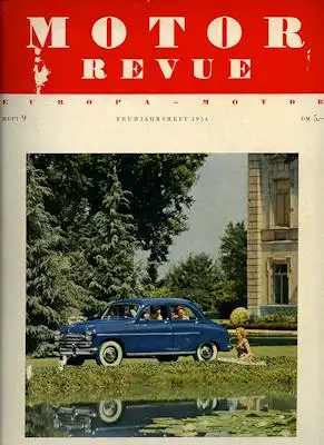 Motor Revue Nr.9 1.1954