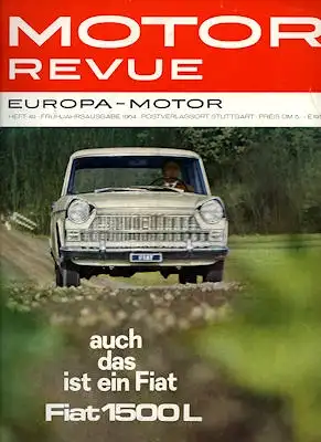 Motor Revue Nr.49 1.1964