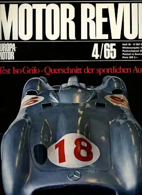 Motor Revue Nr.56 4.1965