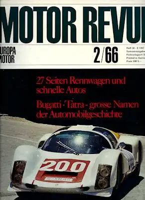 Motor Revue Nr.58 2.1966