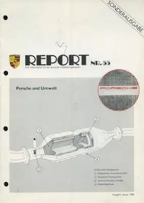 Porsche Report Nr. 55 1.1986