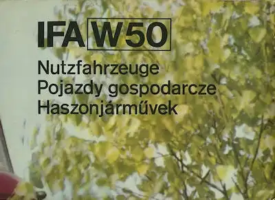 IFA W 50 Lkw Programm 1971