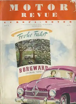 Motor Revue Nr. 3 1952