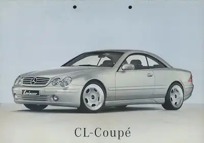Mercedes-Benz Lorinser CL Coupé C 215 Prospekt 2000