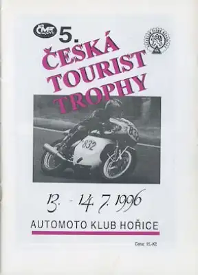Programm 5. Ceska TT Horice 13.-14.7.1996