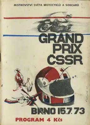 Programm Brno / Brünn 15.7.1973