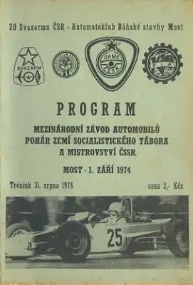 Programm Most 1.9.1974