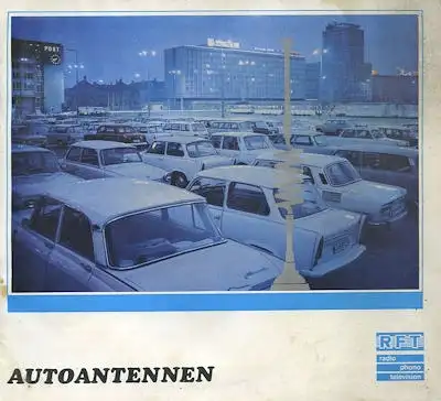 RFT Autoantennen Prospekt 1973