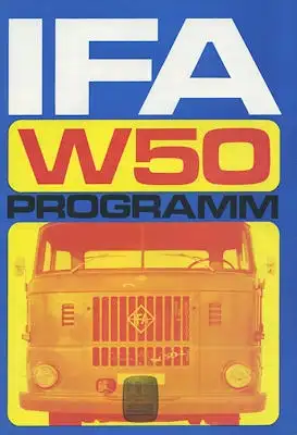 IFA W 50 Lkw Programm 1969