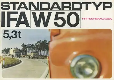 IFA W 50 Standard 5,3t Prospekt 1968