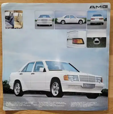 Mercedes-Benz AMG W 201 Prospekt 1983
