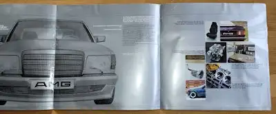 Mercedes-Benz AMG Programm-Mappe ca. 1983