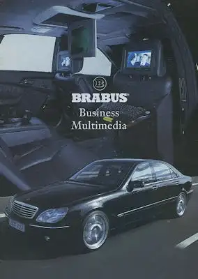 Mercedes-Benz Brabus Business / Multimedia Prospekt ca. 2002