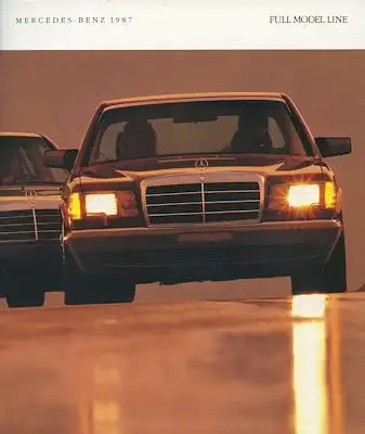 Mercedes-Benz US-Programm 1987 e