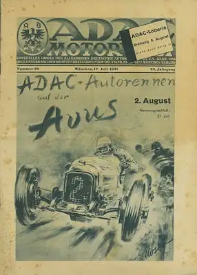 ADAC 1931 Heft 29