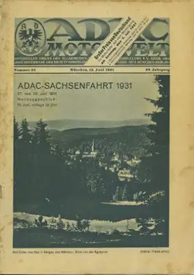 ADAC 1931 Heft 24