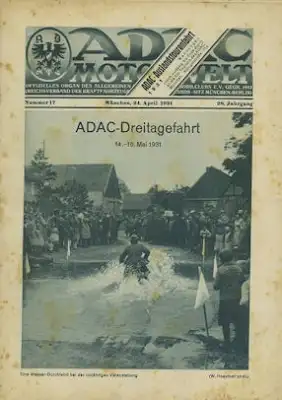 ADAC 1931 Heft 17