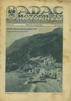 ADAC 1931 Heft 16
