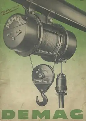 DEMAG-Zug Prospekt 1938
