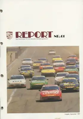 Porsche Report Ordner 1982-1987