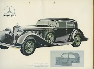 Mercedes-Benz Typ 380 K Prospekt 10.1933