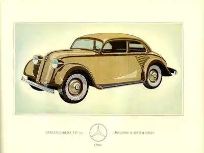 Mercedes-Benz Typ 130 Prospekt 1935