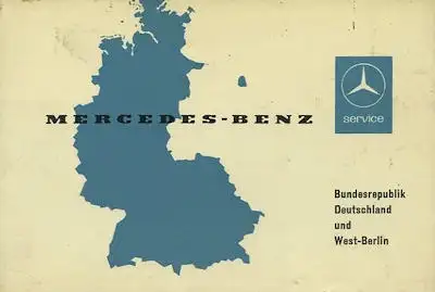 Mercedes-Benz Kundendienst-Stationen 7.1965