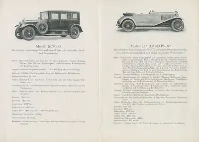 Mercedes-Benz Programm 1927