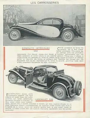 Bugatti 4 L. 900 Type 50 T Prospekt 1937-1939