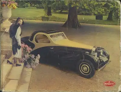 Bugatti Type 57 Prospekt 1934-1940