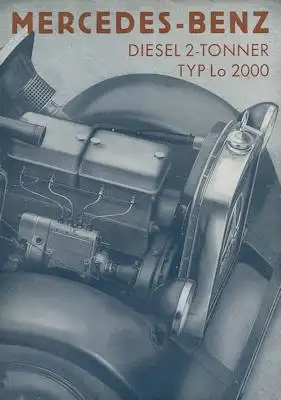 Mercedes-Benz Typ LO 2000 Prospekt 1.1933